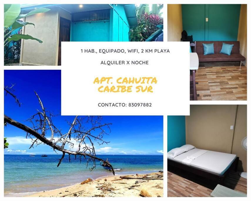 Ferienwohnung Manta Ray'S Cahuita Apart. Exterior foto